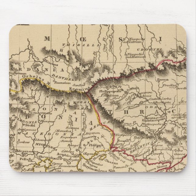 Balkanhalbinsel 5 mousepad (Vorne)