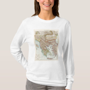Balkanhalbinsel - Balkan-Halbinsel-Karte T-Shirt