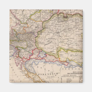 Balkanhalbinsel, Österreich, Ungarn Magnet