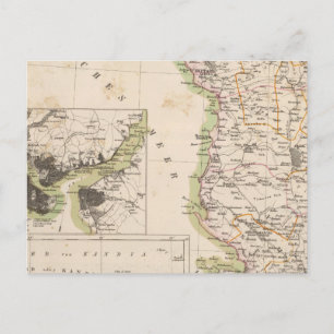 Balkanhalbinsel, Türkei, Albanien Postkarte