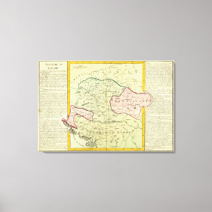 Balkanhalbinsel, Ungarn, Rumänien Leinwanddruck