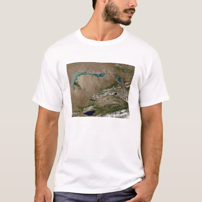 Balkhash-See in Ostkasachstan T-Shirt (Vorderseite)
