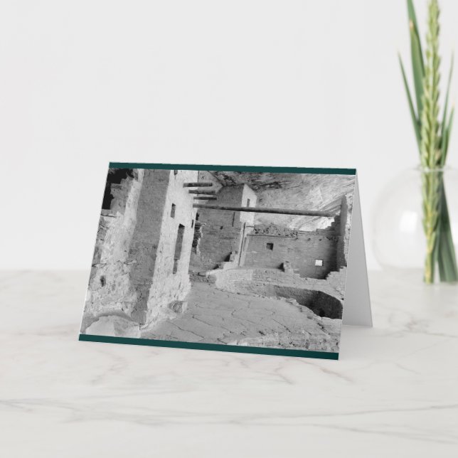 Balkon-Haus, Nationalpark MESAs Verde Karte (Vorderseite)