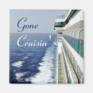 Balkon Reihe gegangenes Cruisin Magnet