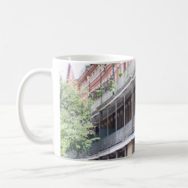 Balkone im French Quarter Kaffeetasse (Links)