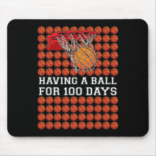 Ball 100 Tage Basketball Kinder Junge schlauer Mousepad
