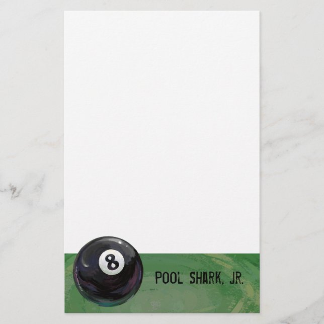 Ball 8 briefpapier (Vorderseite)