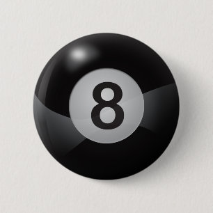 Ball 8 button