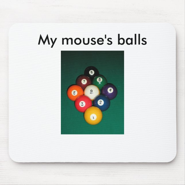 Ball 9 mousepad (Vorne)