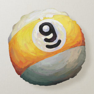 Ball 9 rundes kissen