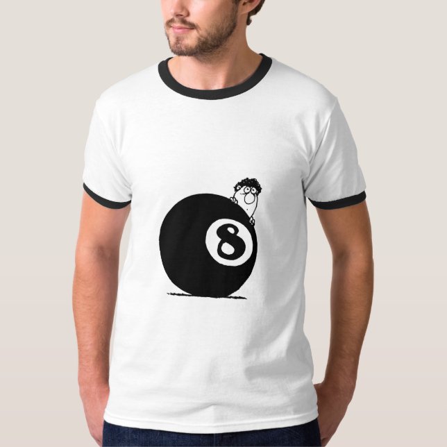 Ball acht T-Shirt (Vorderseite)