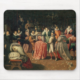 Ball am Gericht von König Henri III von Frankreic Mousepad