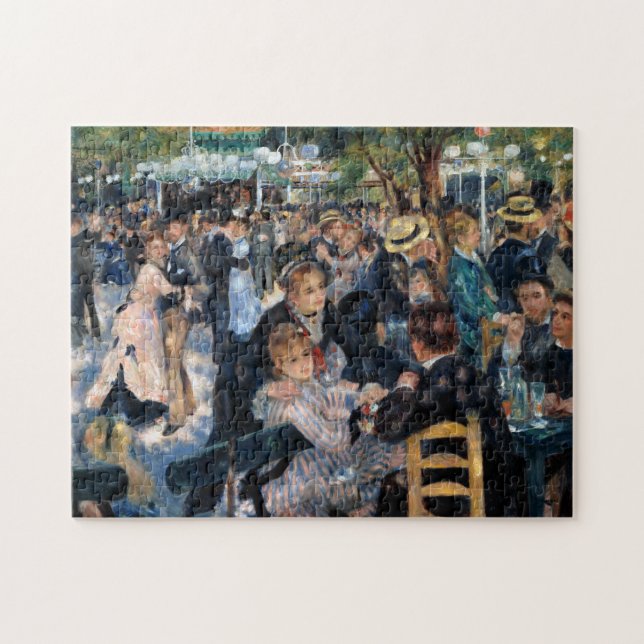 Ball am Moulin de la Galette, Auguste Renoir (Horizontal)