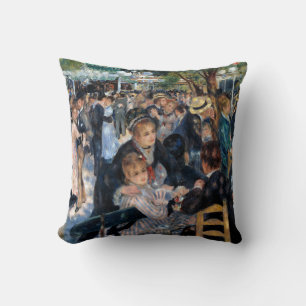 Ball am Moulin de la Galette, Auguste Renoir Kissen