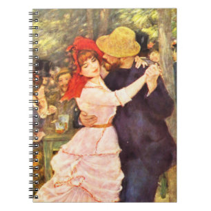 Ball am Moulin de la Galette Auguste Renoir Notizblock