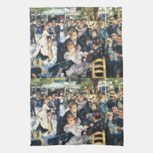 Ball am Moulin de la Galette Party Renoir Geschirrtuch