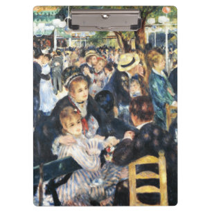 Ball am Moulin de la Galette Party Renoir Klemmbrett