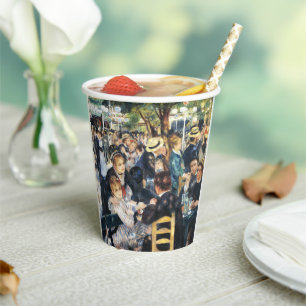 Ball am Moulin de la Galette Party Renoir Pappbecher