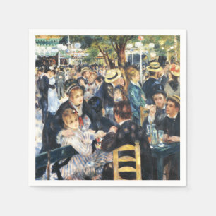 Ball am Moulin de la Galette Party Renoir Serviette
