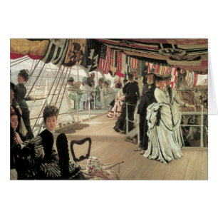 Ball an Bord von James Tissot, Viktorianische Kuns