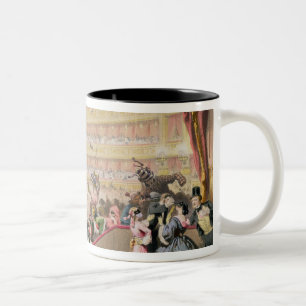 Ball an der Oper Zweifarbige Tasse