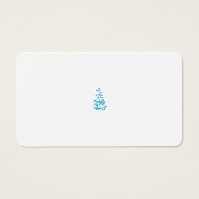 Ball Blue, Medium Turquoise Dekoration (Vorderseite)