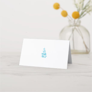 Ball Blue, Medium Turquoise Dekoration Platzkarte