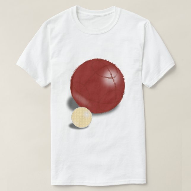 Ball Boccie Bowling T-Shirt (Design vorne)