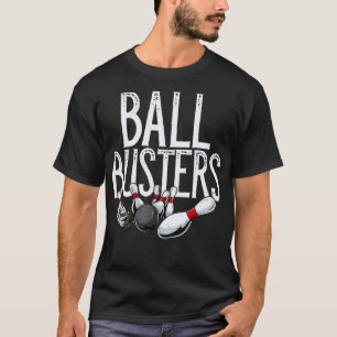 Ball Busters Bowling Paares Matching Bowling T-Shirt
