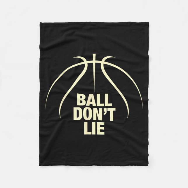 Ball Don't Lie Basketball  Fleecedecke (Vorderseite)