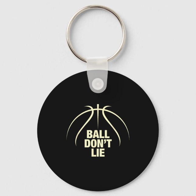 Ball Don't Lie Basketball  Schlüsselanhänger (Vorderseite)