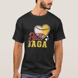 Ball Gaga Softball Baseball Frauensport Lover T-Shirt