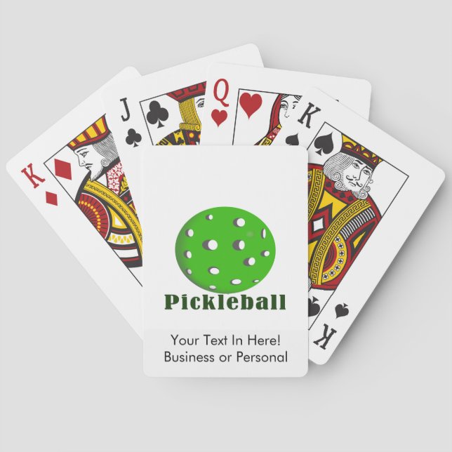 Ball green.png pickleball Textes n Spielkarten (Rückseite)