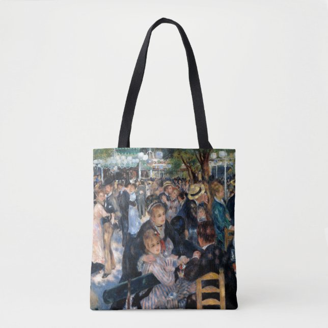 Ball im Moulin de la Galette, Auguste Renoir Tasche (Vorderseite)
