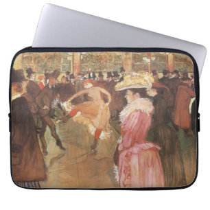 Ball im Nachtclub von Toulouse Lautrec Laptopschutzhülle