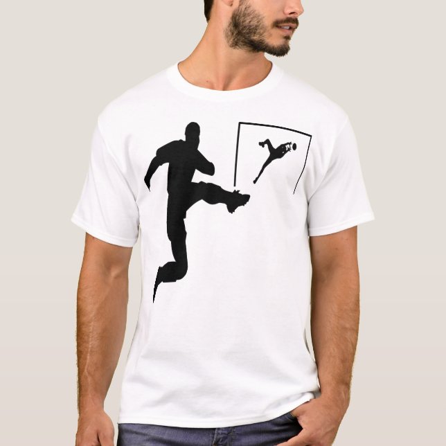 Ball ist Tor T-Shirt (Vorderseite)