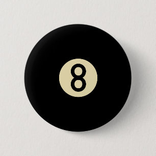 Ball-Knopf des Pool-8 Button