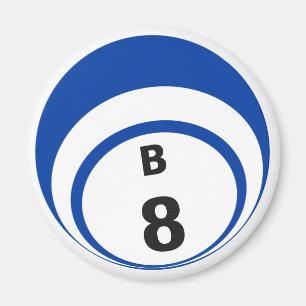 Ball-Kühlschrankmagnet des Bingo B8 Magnet