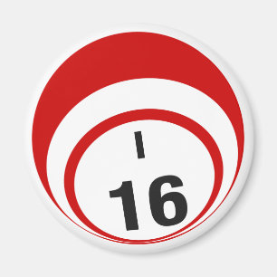 Ball-Kühlschrankmagnet des Bingo I16 Magnet