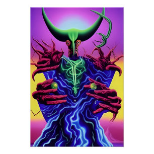 Ball Magic - Ken Gage Surreal Art Poster