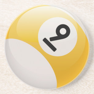 Ball neun sandstein untersetzer