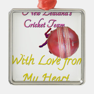 Ball NEWZEALAND Silbernes Ornament