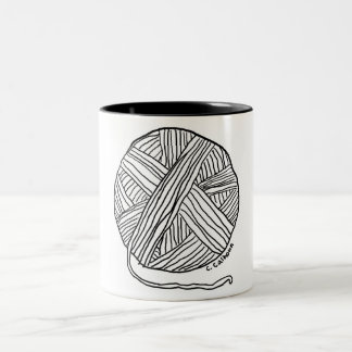 Ball o Garn Zweifarbige Tasse