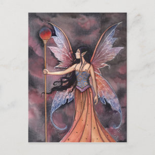 Ball of Fire Fairy Postcard Postkarte