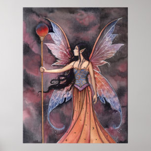 Ball of Fire Fairy Poster von Molly Harrison