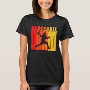Ball Player Dodgeball Player Männer Frauen Vater D T-Shirt