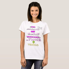 Ball prallt zweimal den grundlegenden T - Shirt