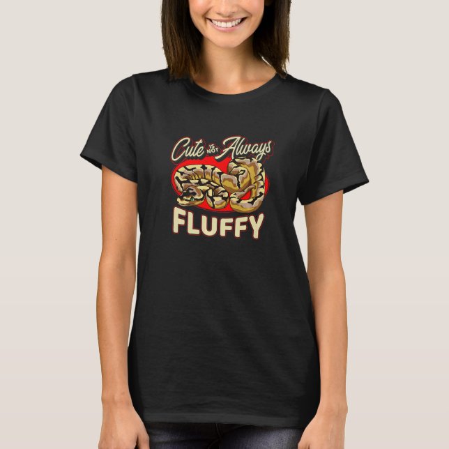 Ball Python für Schlange nicht immer fließend T-Shirt (Vorderseite)