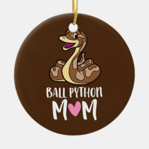 Ball Python Mom Snake Ball Python  Keramik Ornament