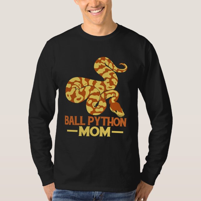 Ball Python Mom T-Shirt (Vorderseite)